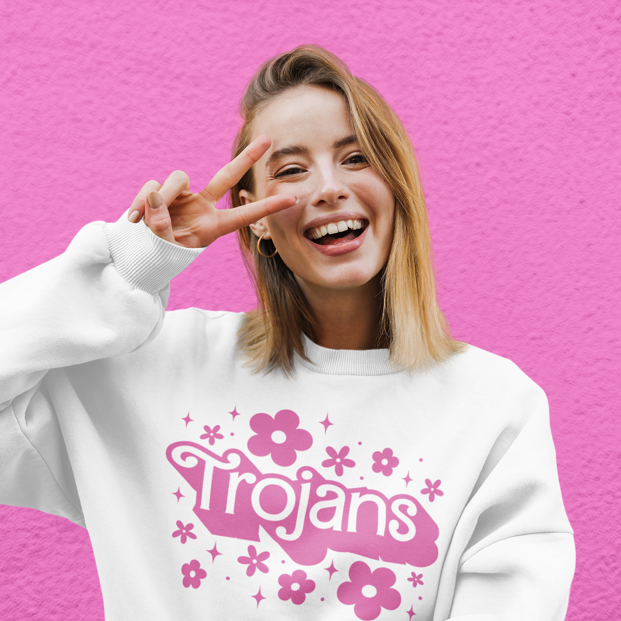 Trojans Mascot Barbie SVG Digital Download Design File