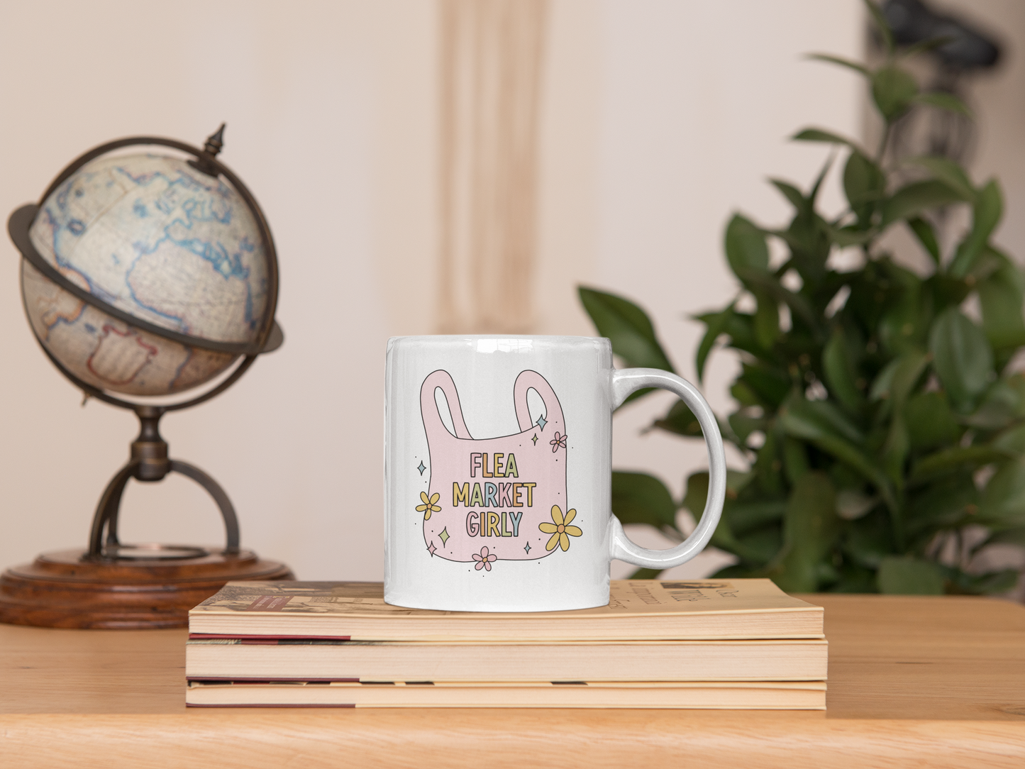 Flea Market Girly PNG Digital Download Design File