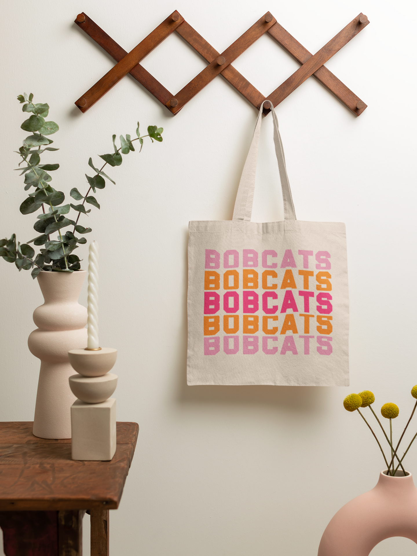 Bobcats Block Letter Mascot SVG Digital Download Design File