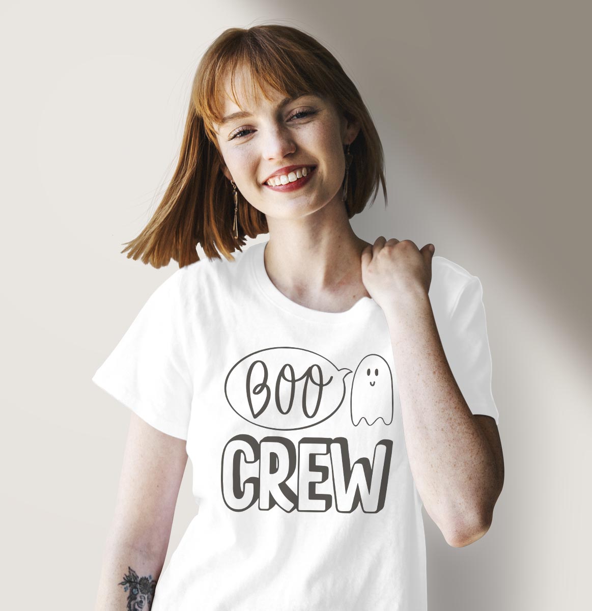 Boo Crew Fall Halloween SVG Digital Download Design File