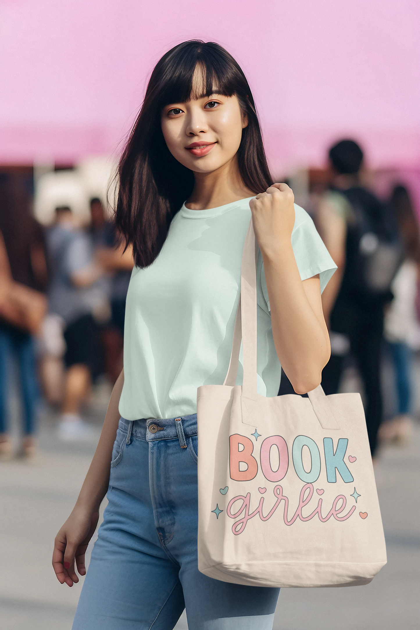 Book Girlie SVG Digital Download Design File