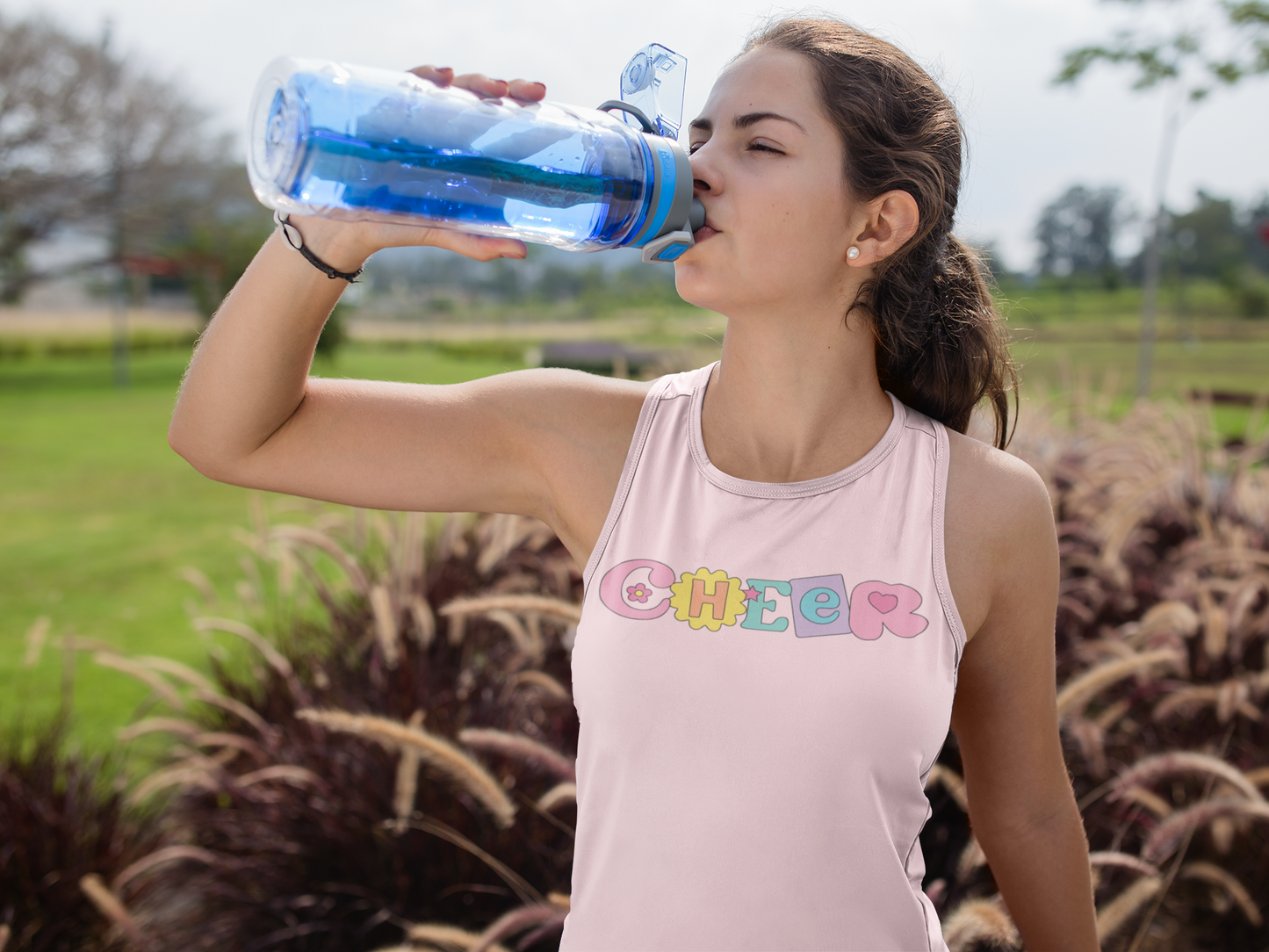 Cheer Fun Cheerleader Digital Download Design File