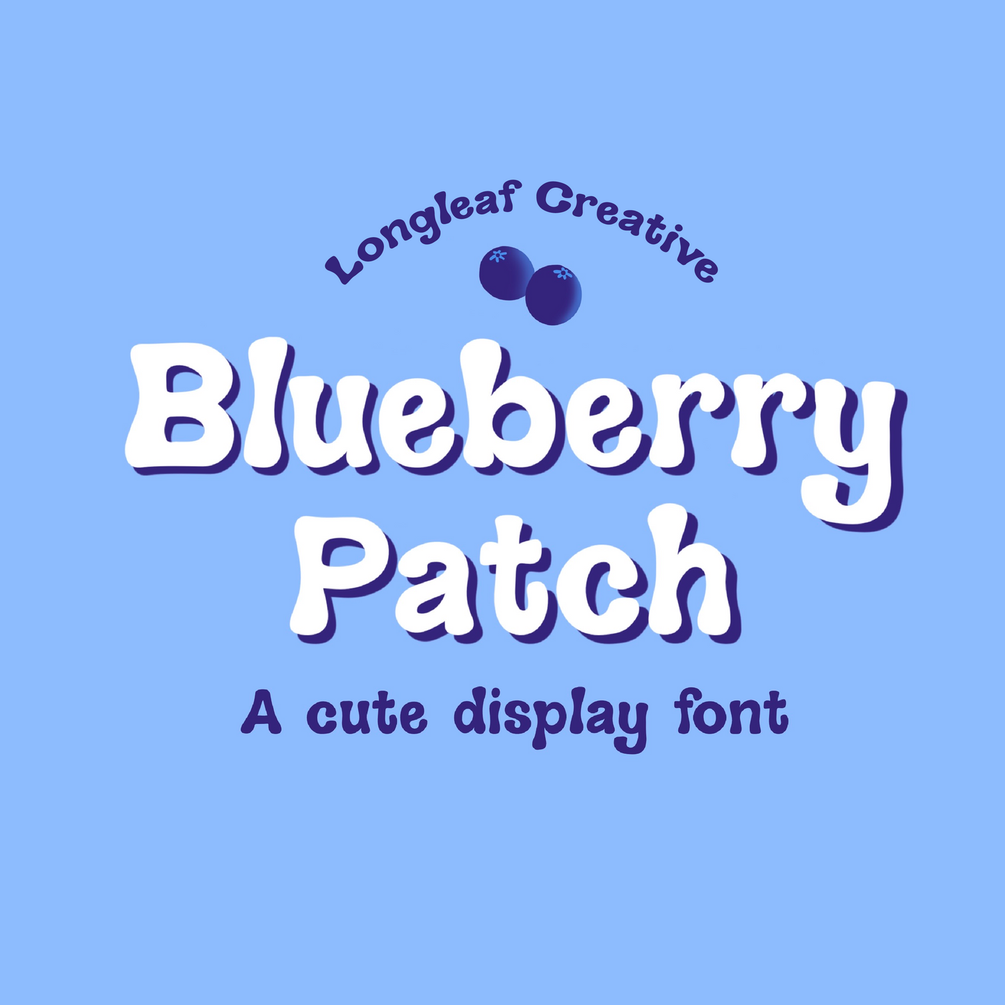 Blueberry Patch Handwritten Font