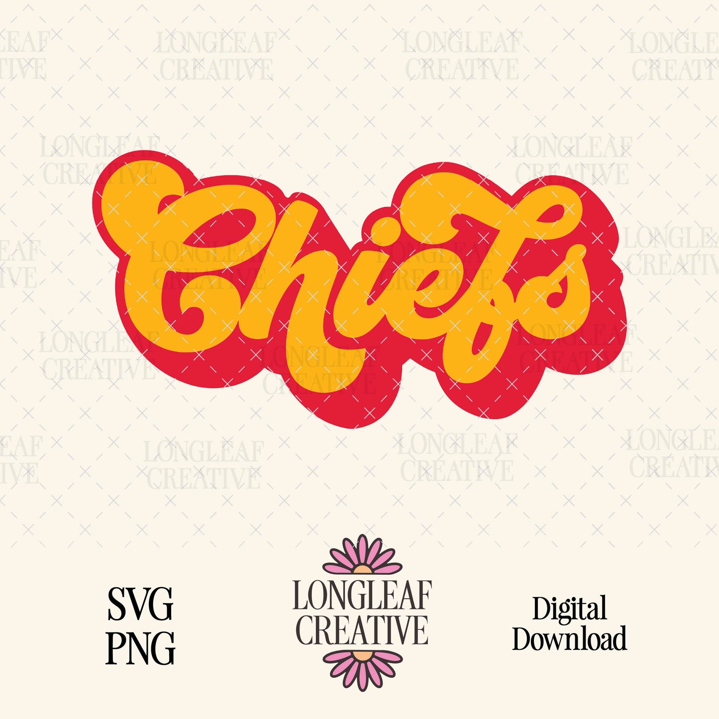 Chiefs SVG Digital Download Design File