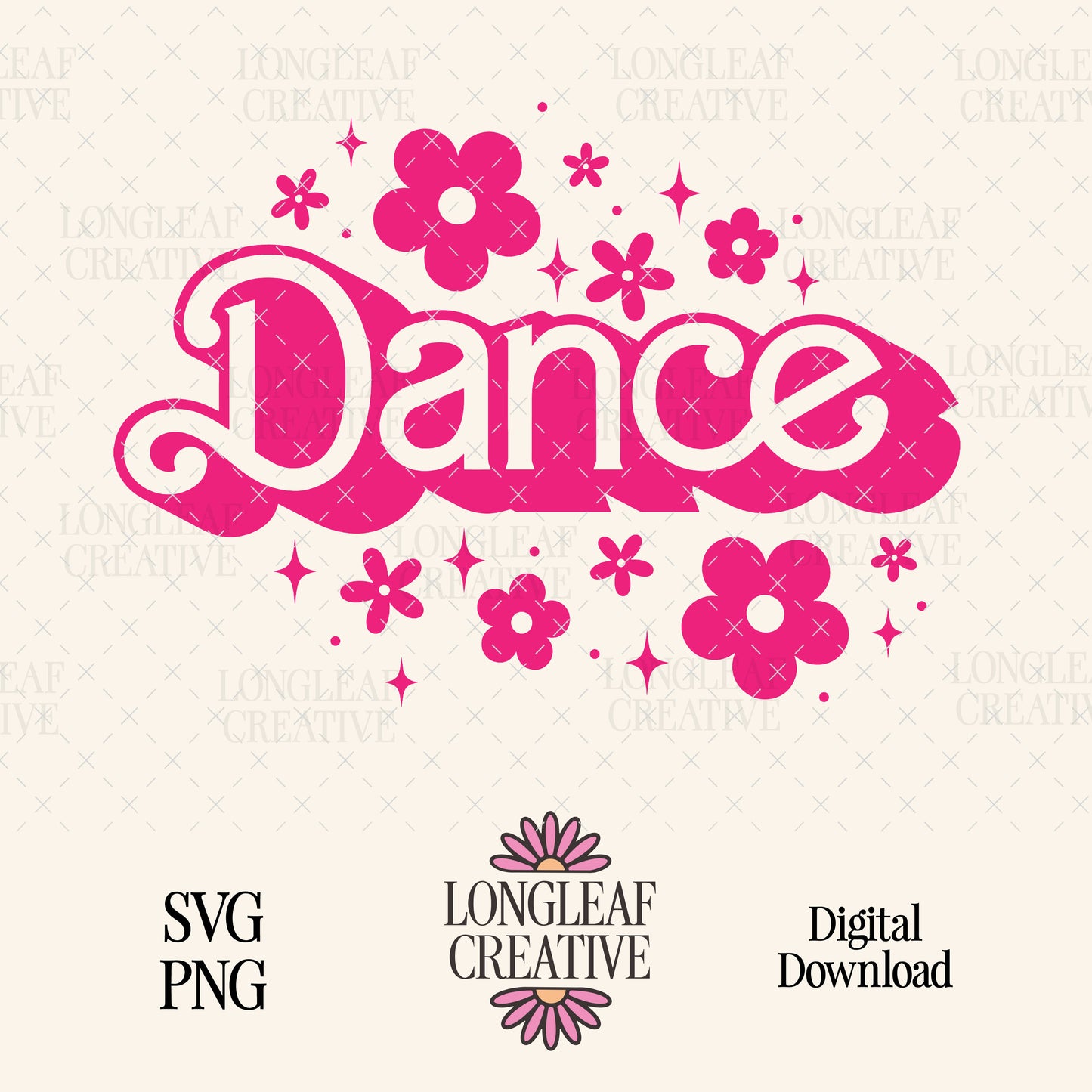 Dance Barbie SVG Digital Download Design File