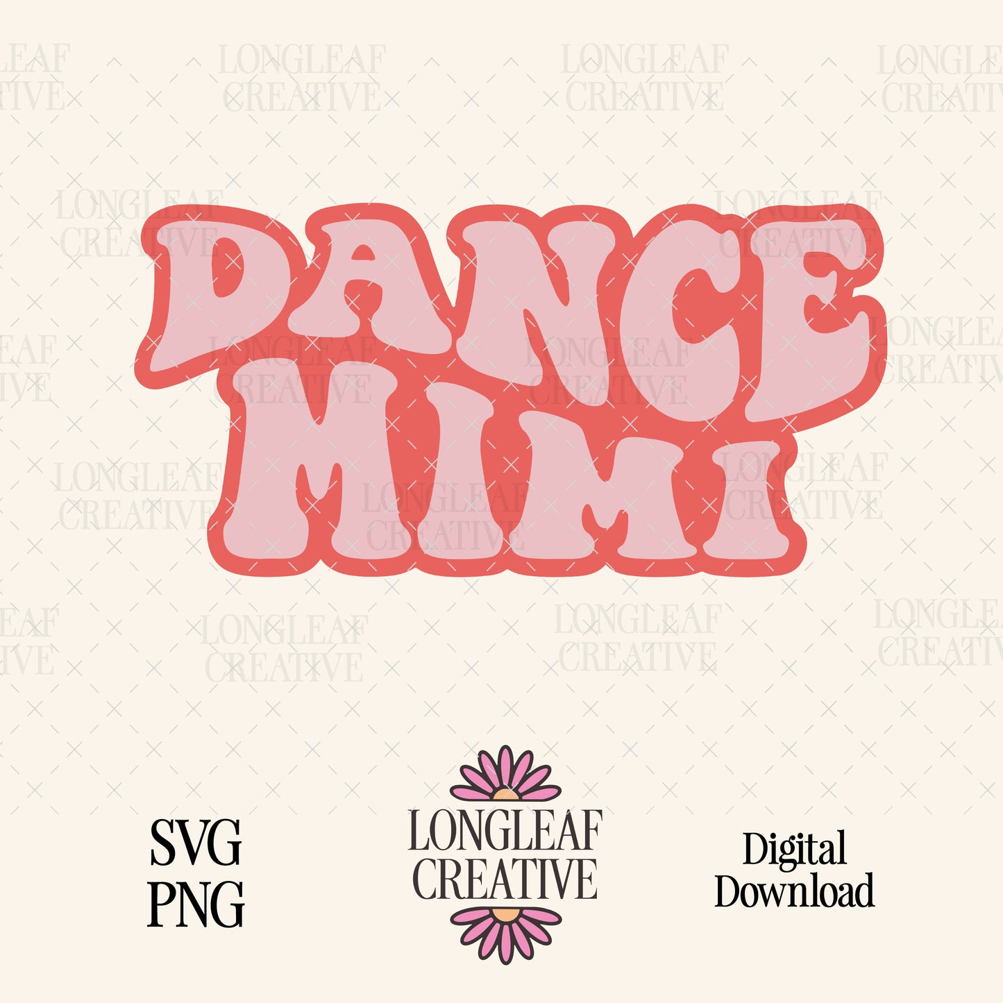 Dance Mimi Digital Download Design File