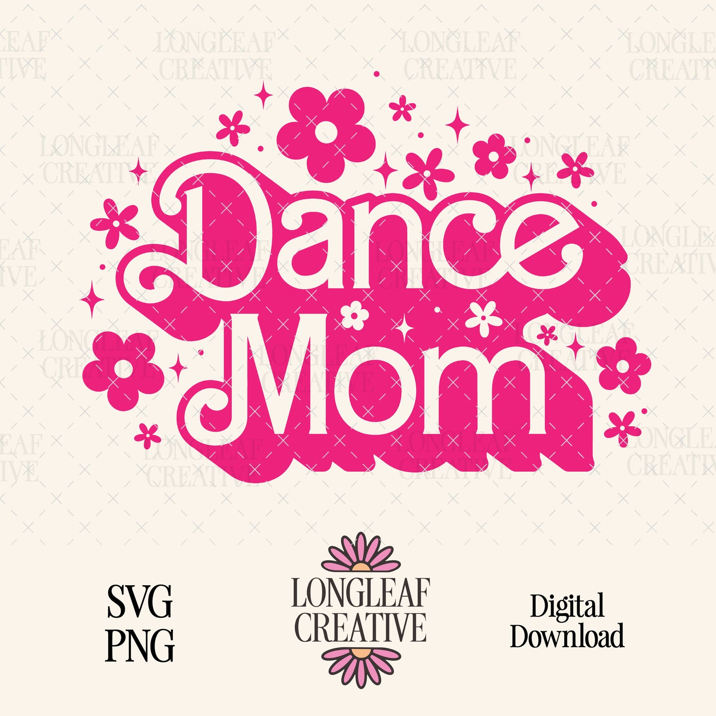Dance Mom Barbie SVG Digital Download Design File