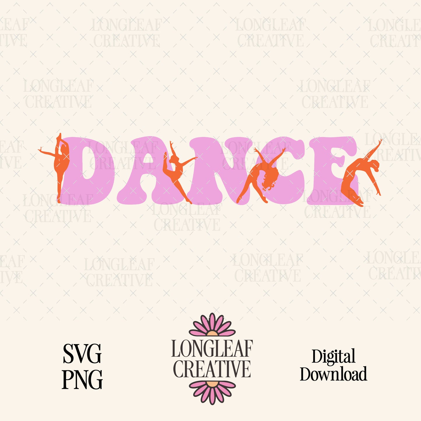Dance Poses Digital Download Design File