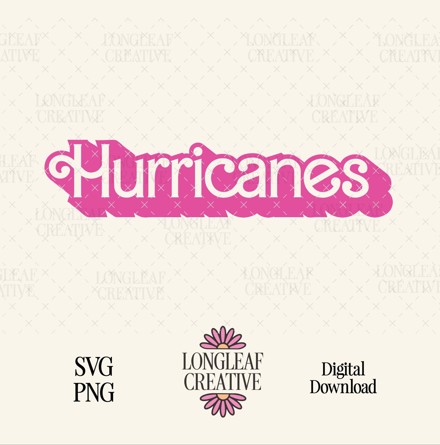 Hurricanes Mascot Barbie SVG Digital Download Design File