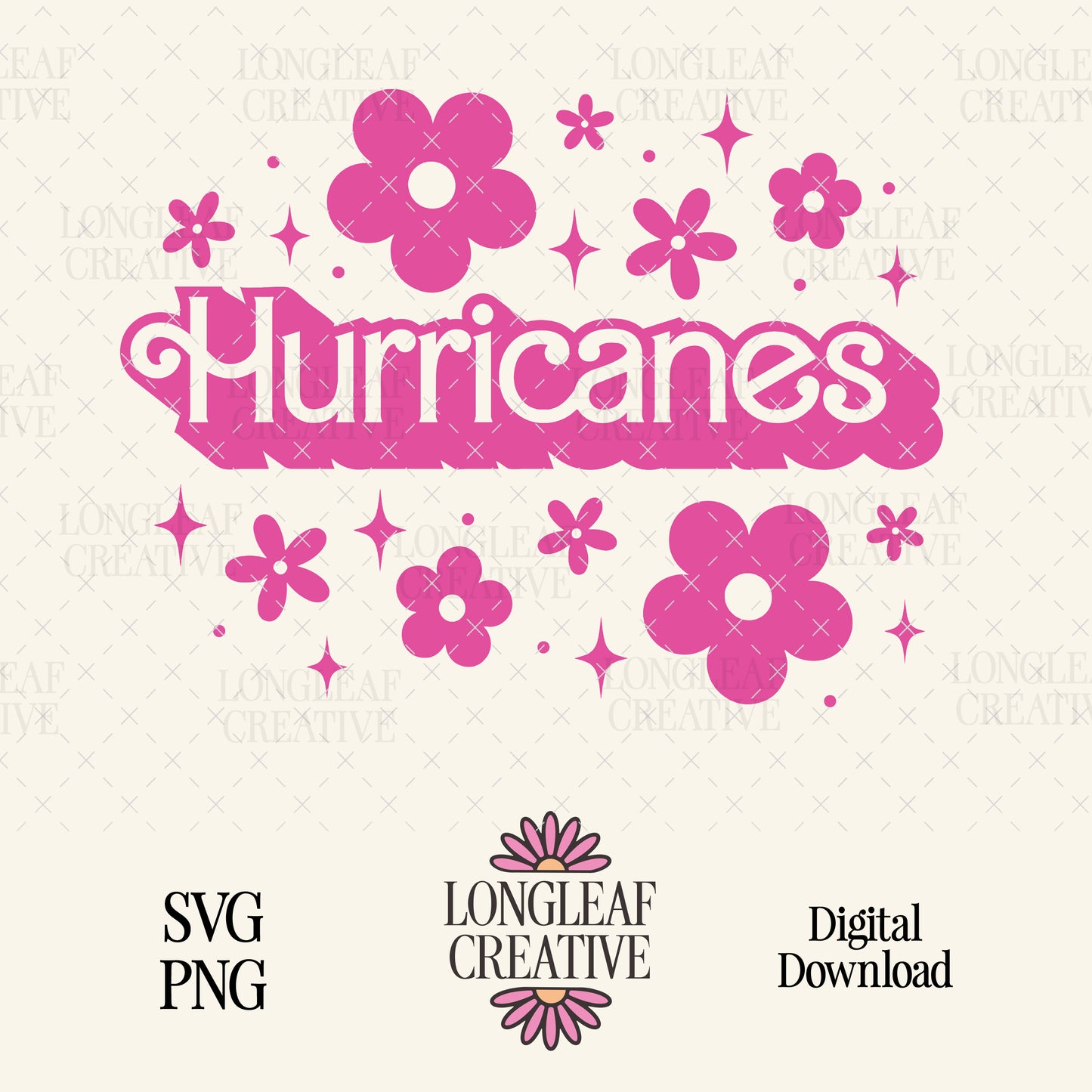 Hurricanes Mascot Barbie SVG Digital Download Design File