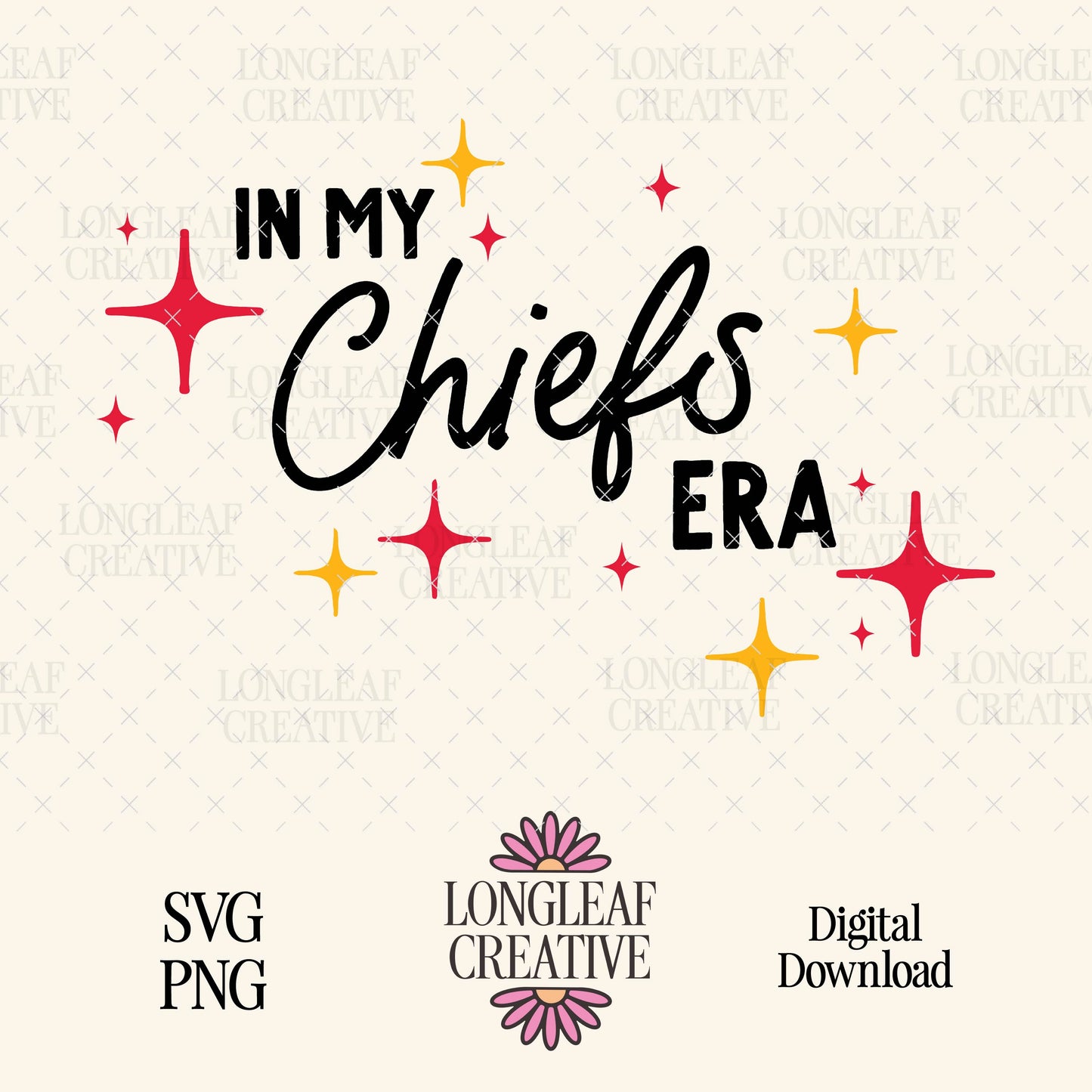 In My Chiefs Era Swiftie SVG Digital Download Design File