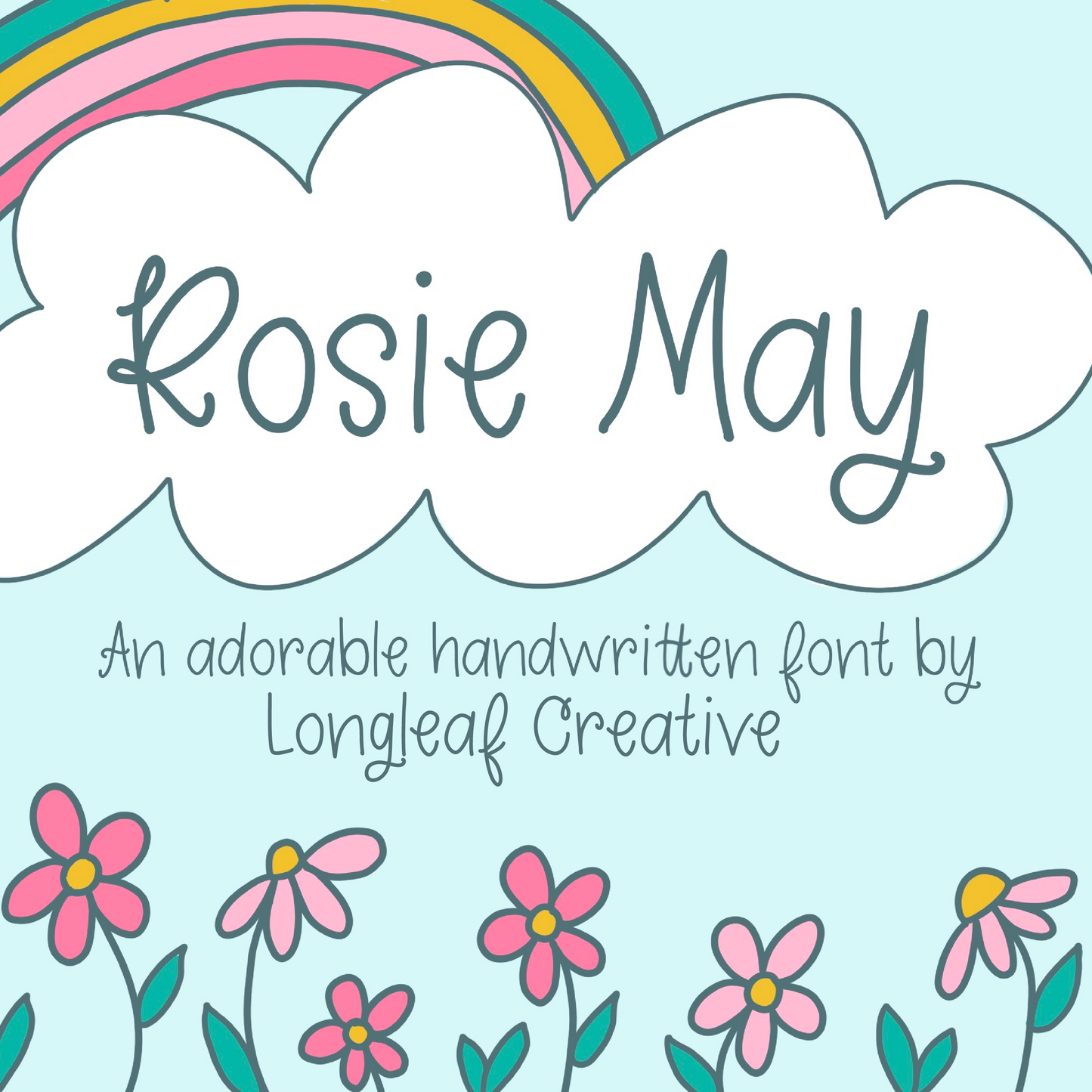 Rosie May Handwritten Font