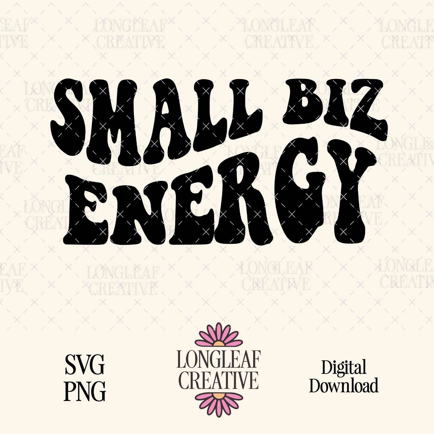 Small Biz Energy SVG Digital Download Design File