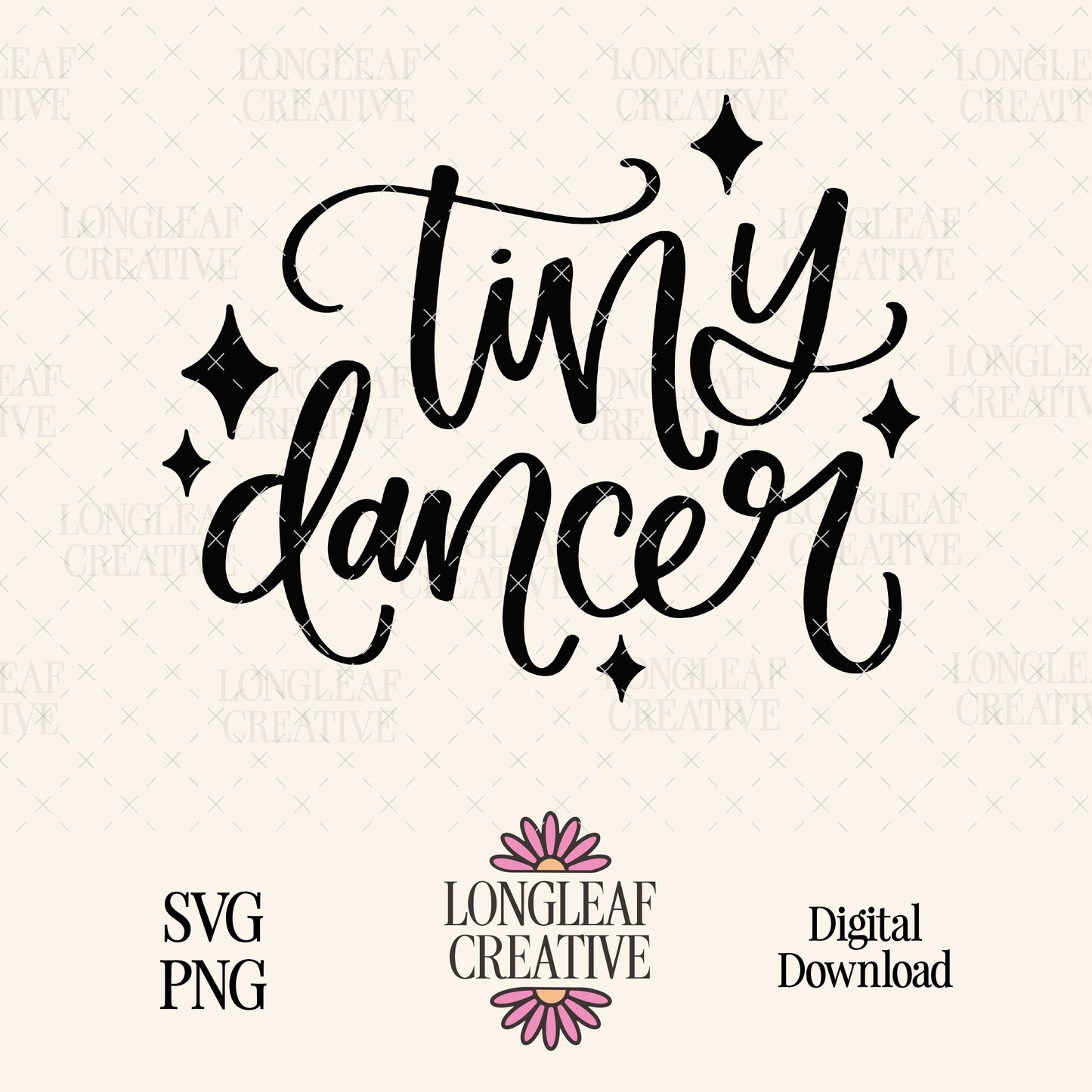 Tiny Dancer Stars Digital Download Design File