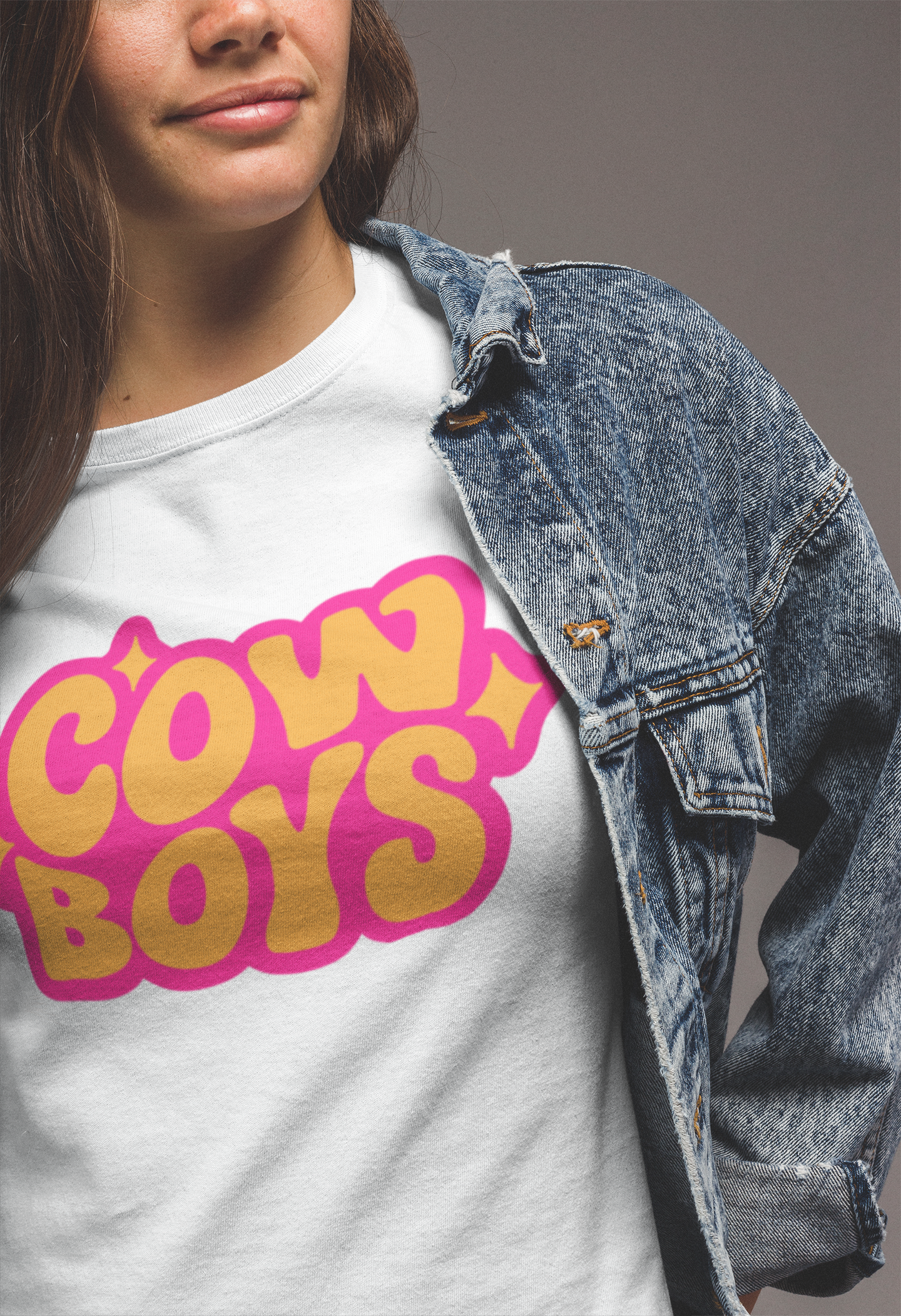 Cowboys Retro Mascot SVG Digital Download Design File