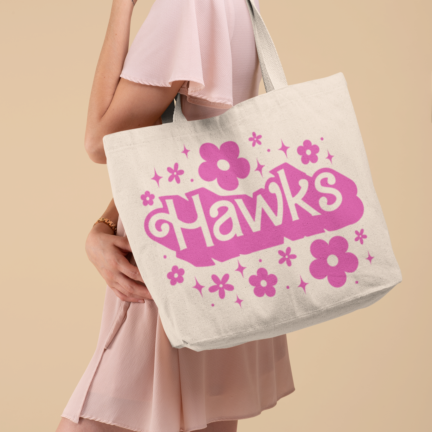 Hawks Mascot Barbie SVG Digital Download Design File
