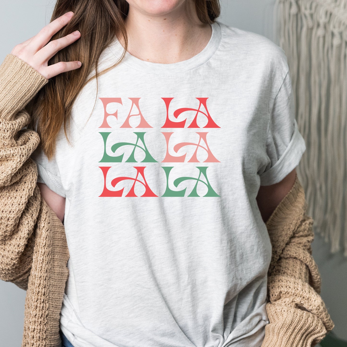 Fa La La La La Retro Holiday Christmas SVG Digital Download Design File