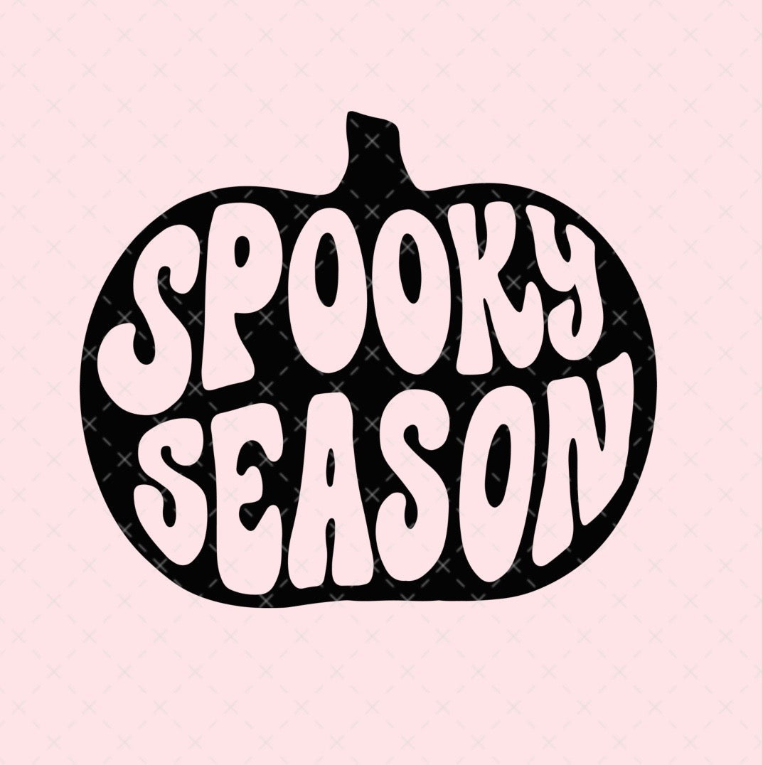 Spooky Season Fall SVG Digital Download Design File