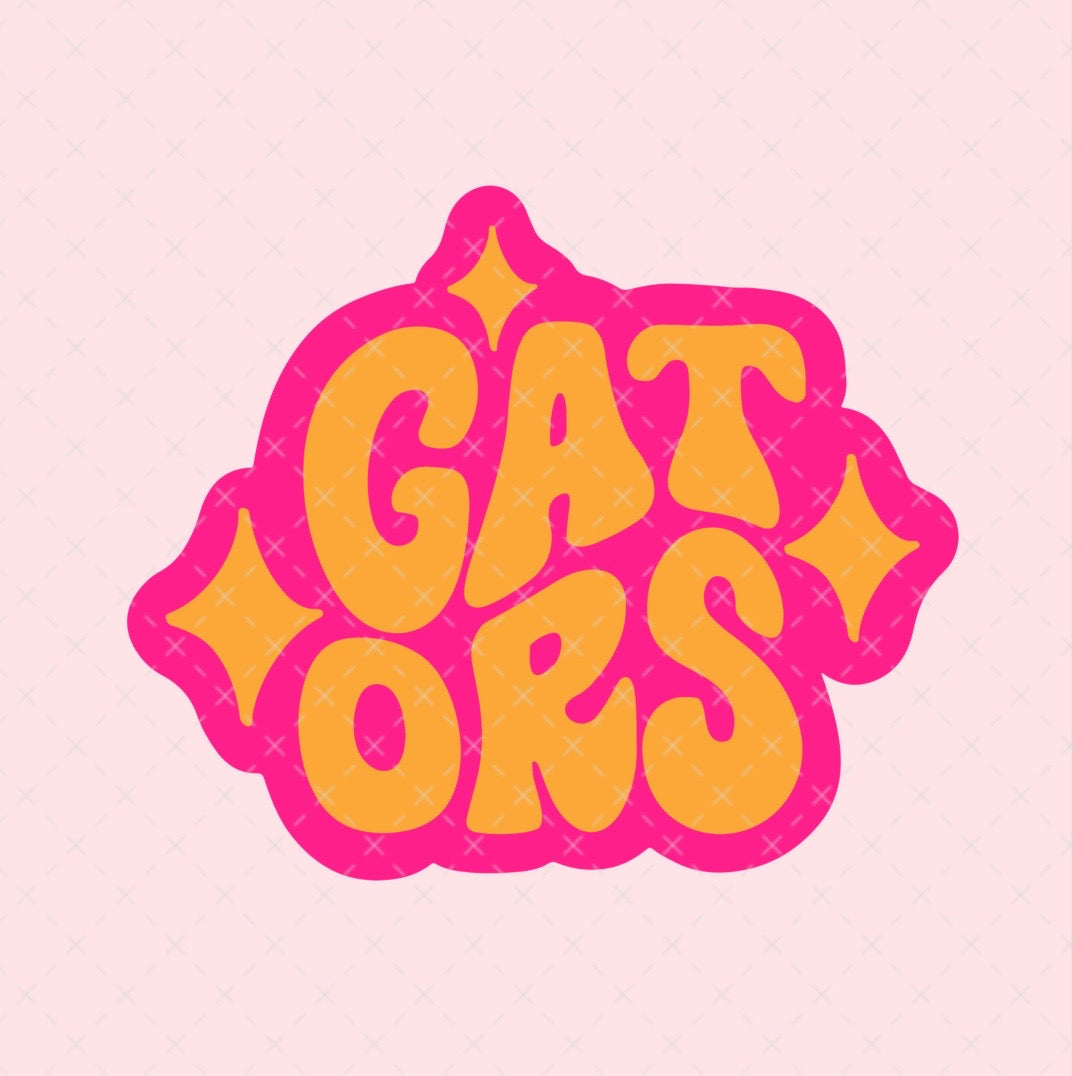 Gators Retro Mascot SVG Digital Download Design File
