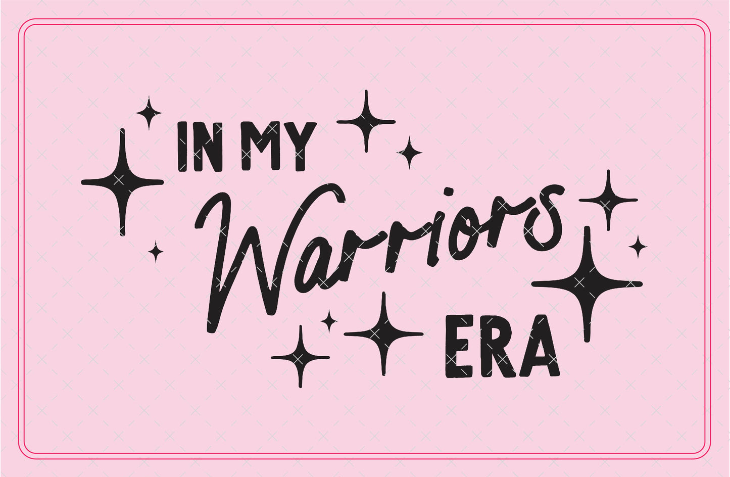 In My Warriors Era Mascot SVG Digital Download Design File