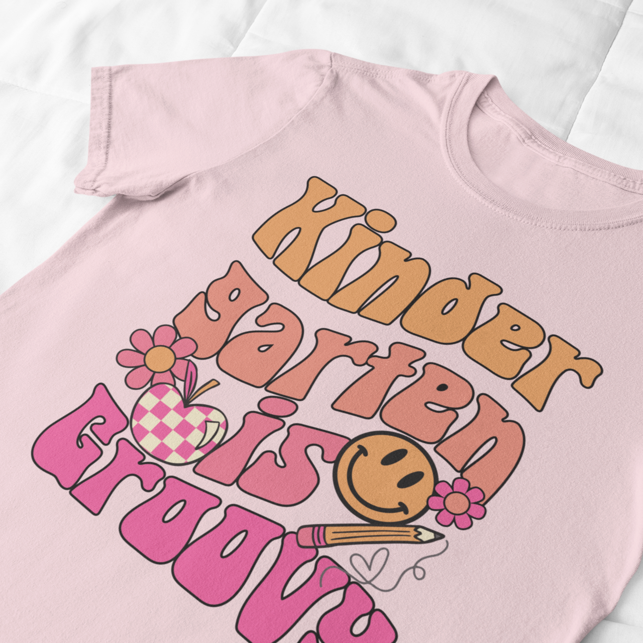 Kindergarten is Groovy PNG Digital Download Design File