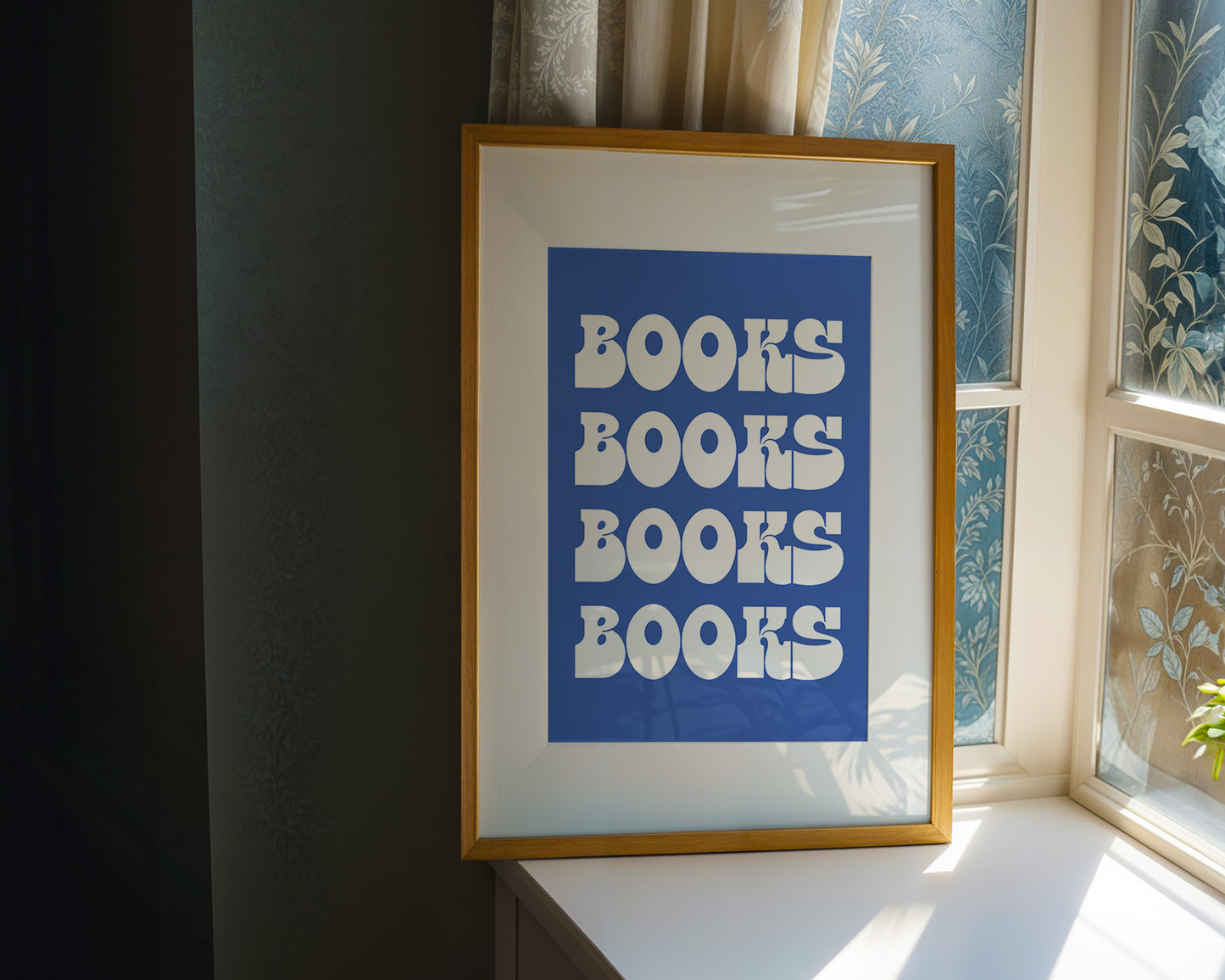 Books Books Books Digital Art Print Download