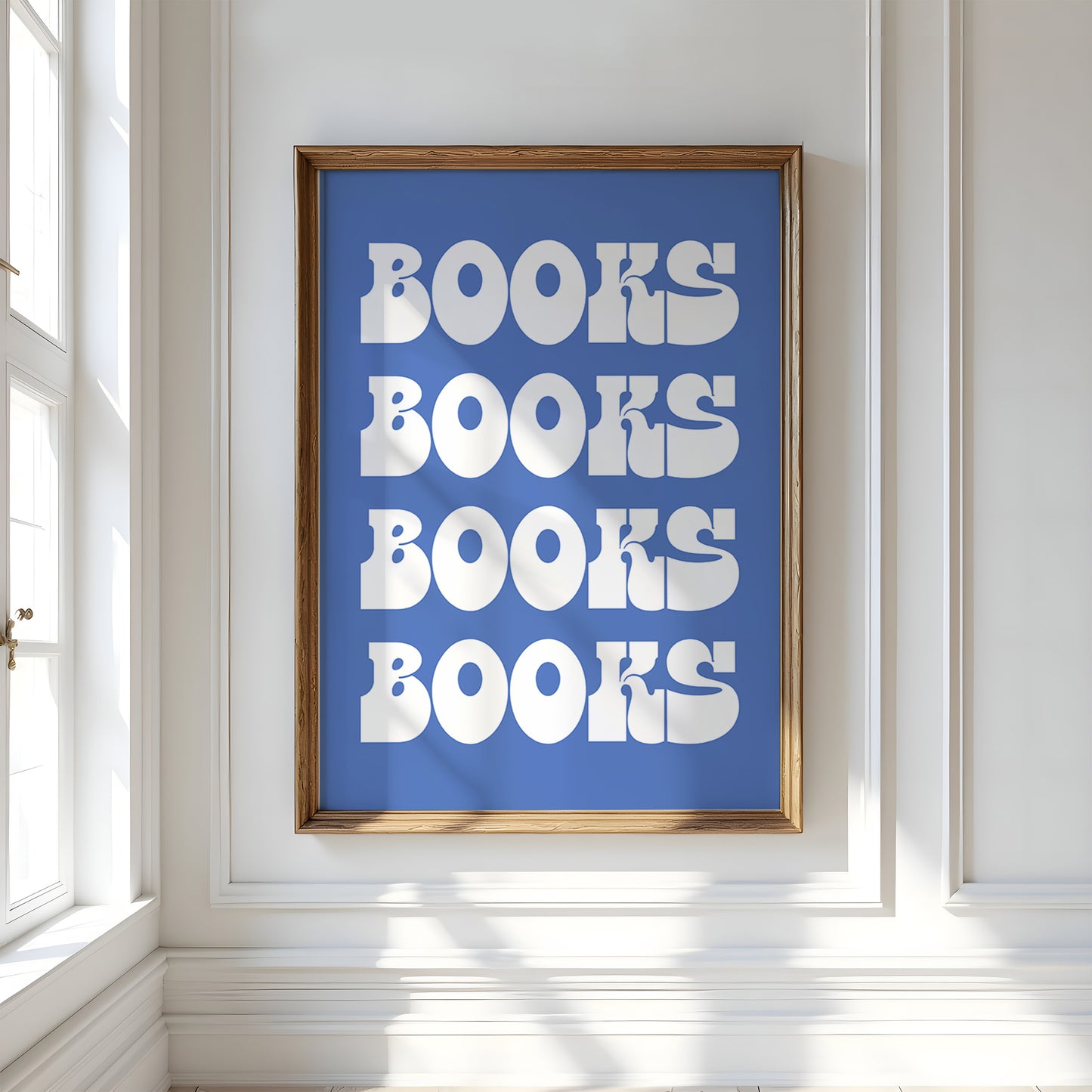 Books Books Books Digital Art Print Download
