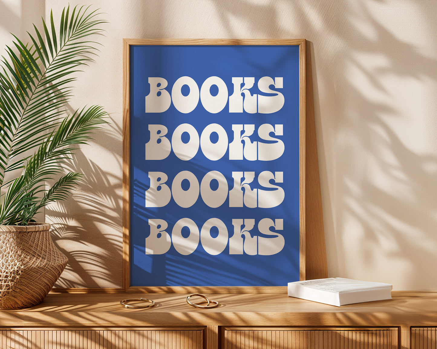 Books Books Books Digital Art Print Download