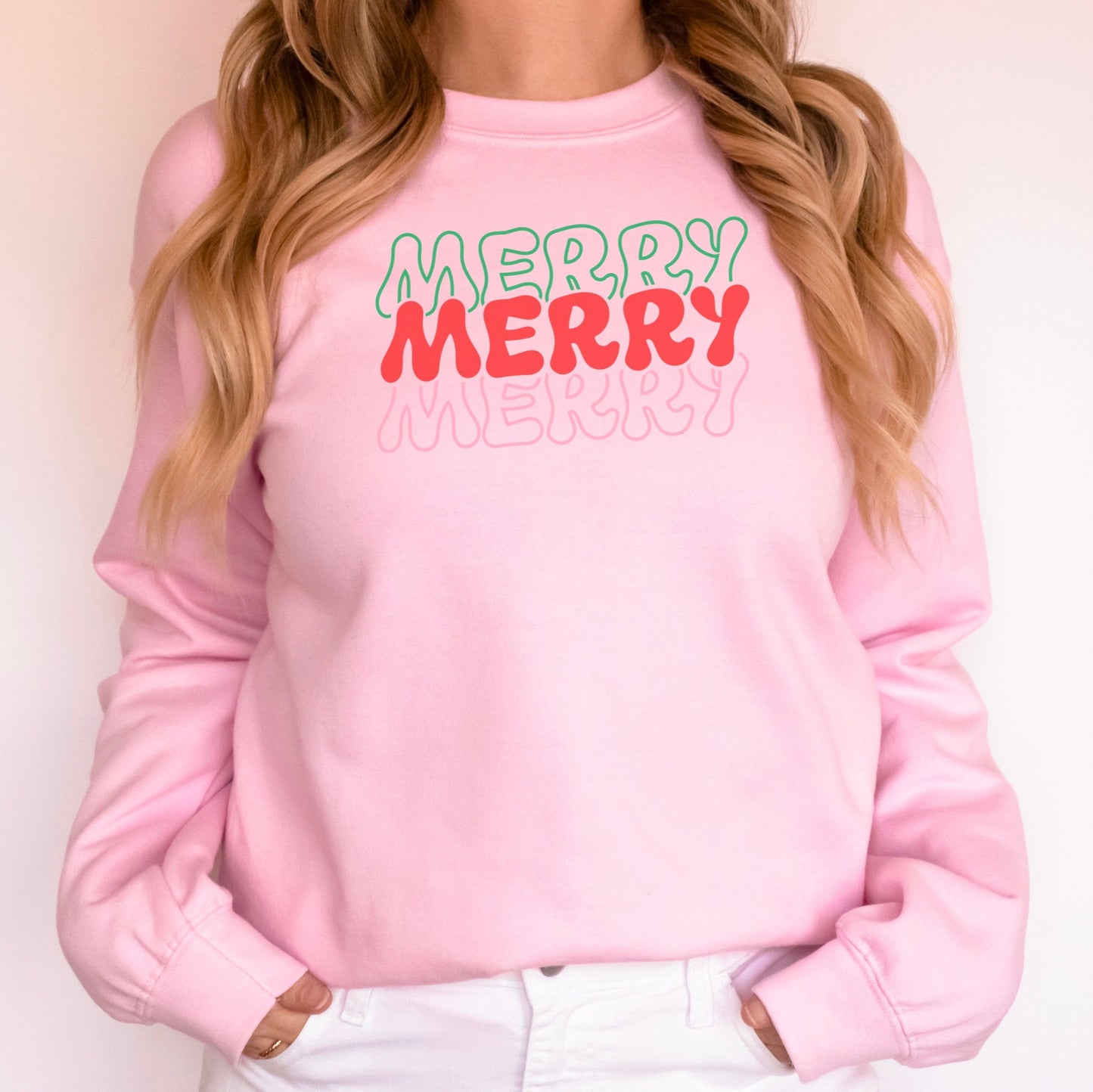 Merry Merry Merry Holiday Christmas SVG Digital Download Design File