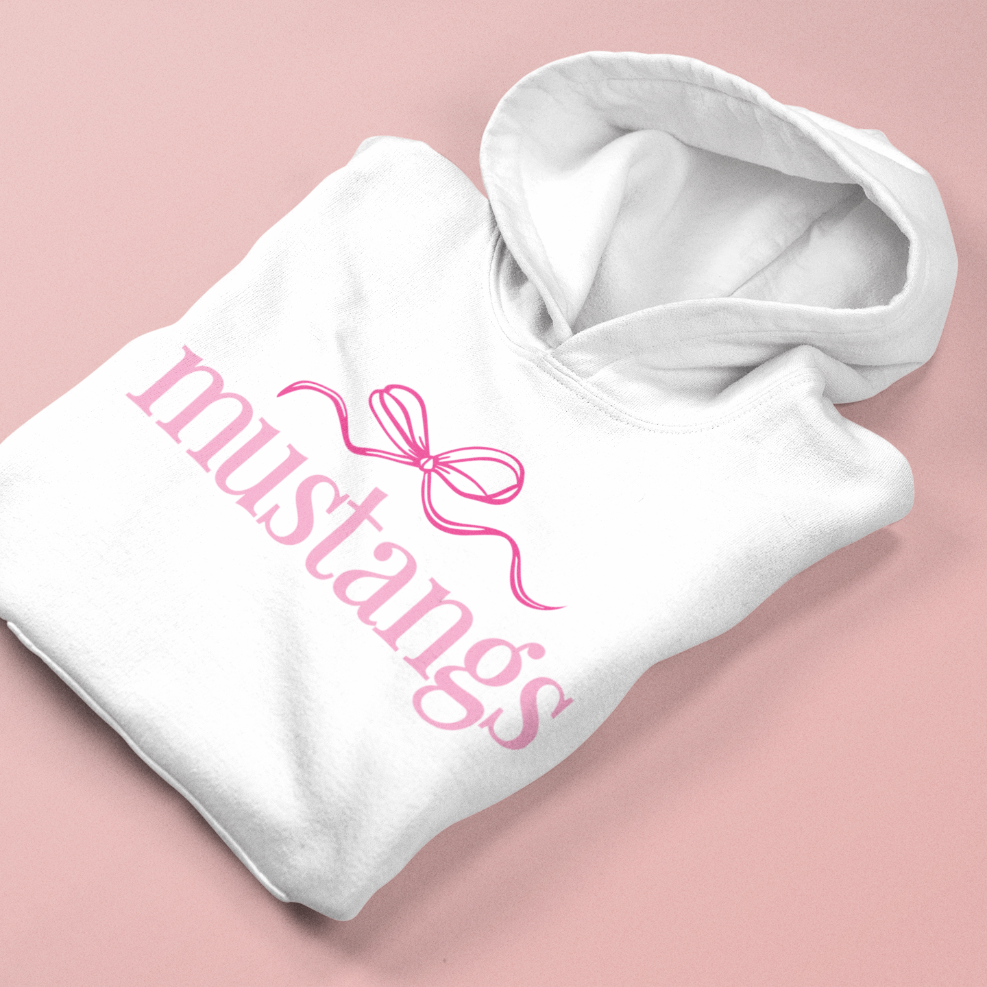 Mustangs Bow Mascot SVG Digital Download Design File