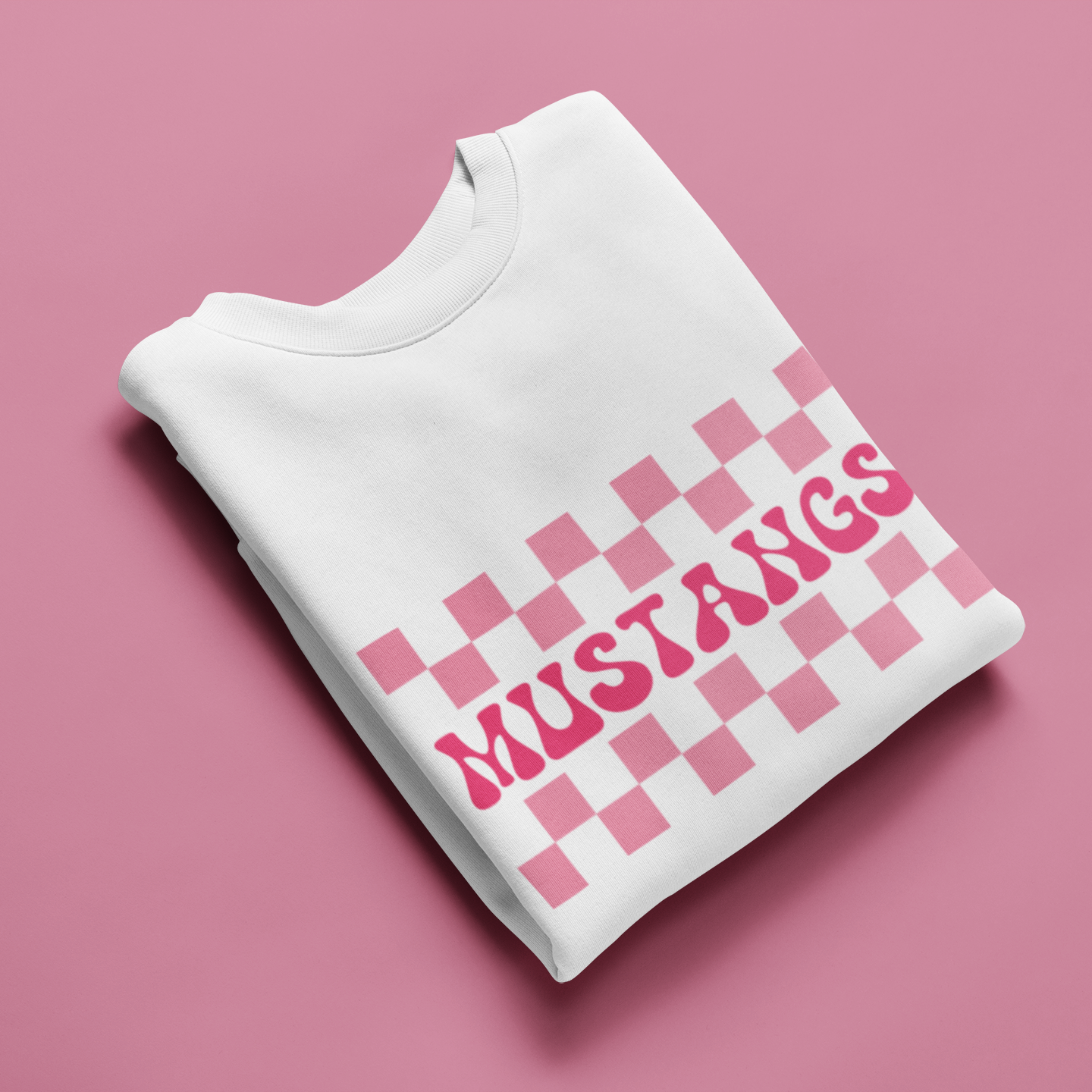 Mustangs Mascot Checker SVG Digital Download Design File