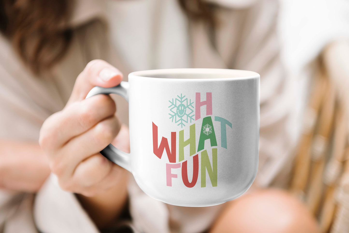 Oh What Fun Holiday Christmas SVG Digital Download Design File
