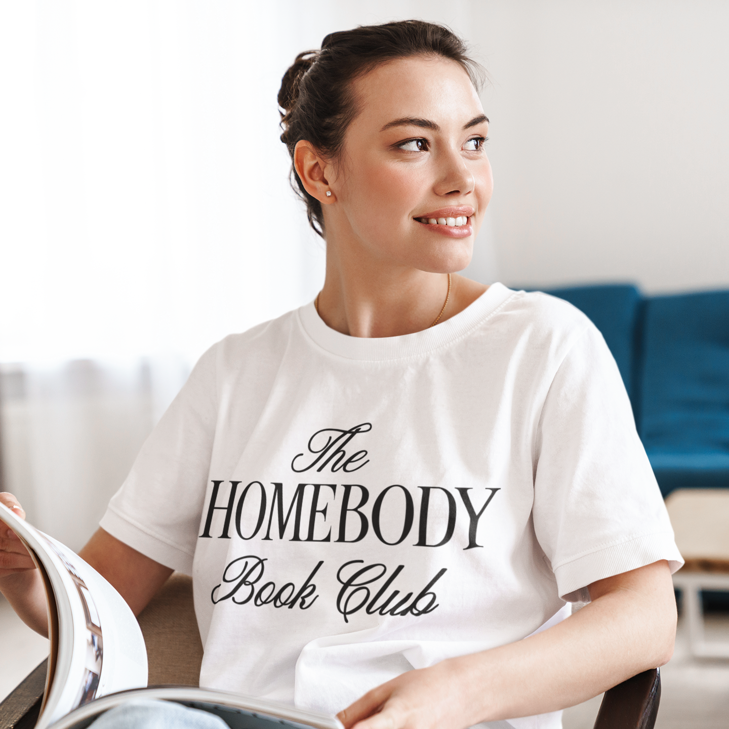 The Homebody Book Club SVG Digital Download Design File