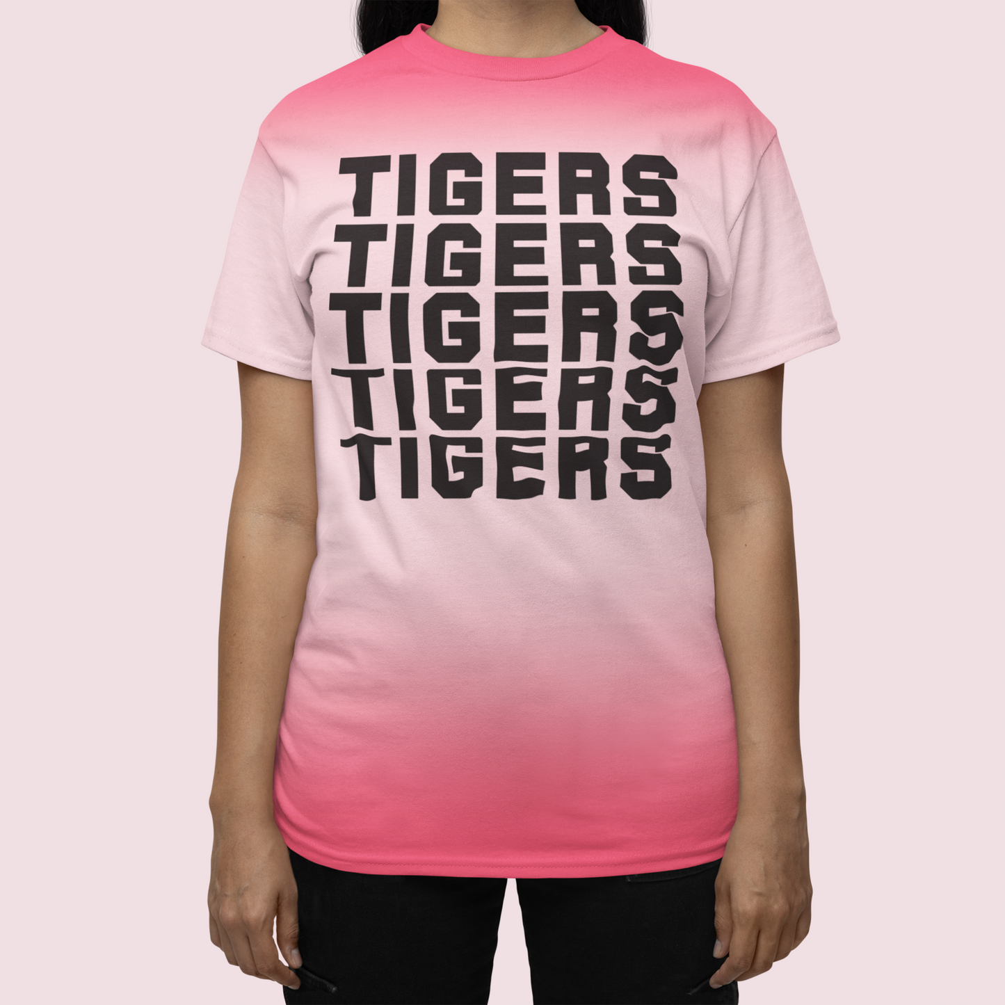 Tigers Block Letter Mascot SVG Digital Download Design File