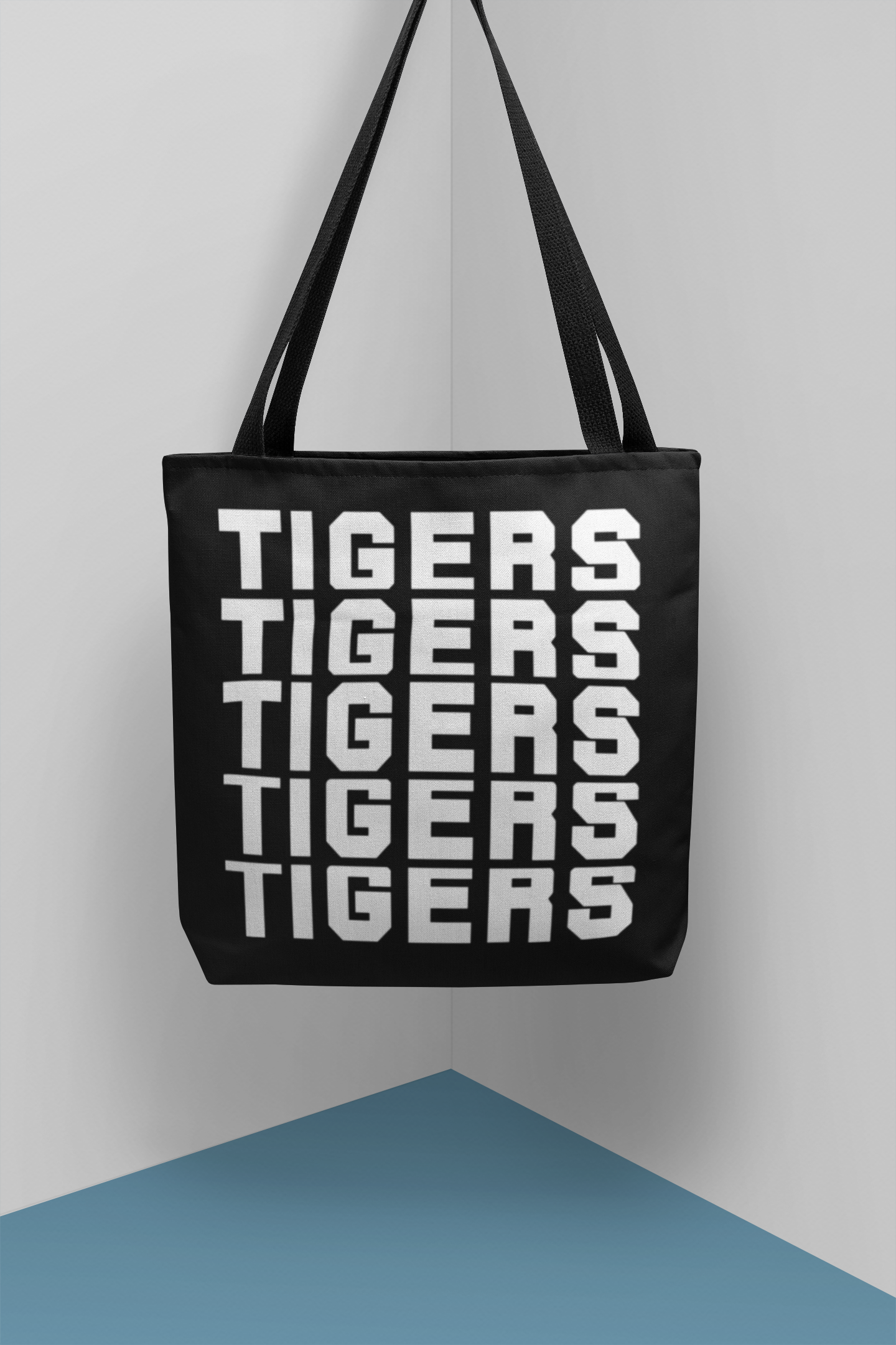 Tigers Block Letter Mascot SVG Digital Download Design File