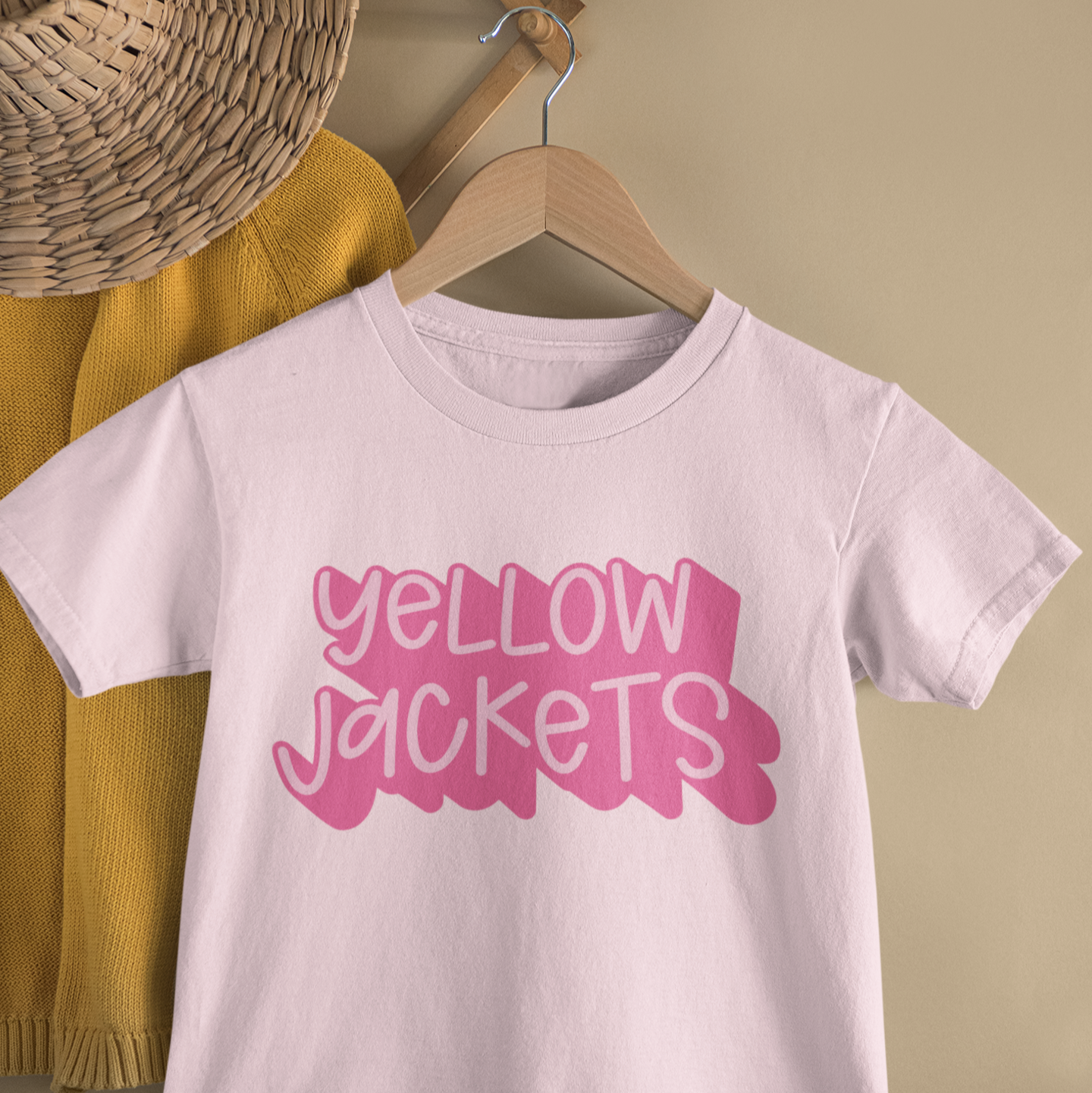 Yellow Jackets Cute Mascot SVG Digital Download Design File