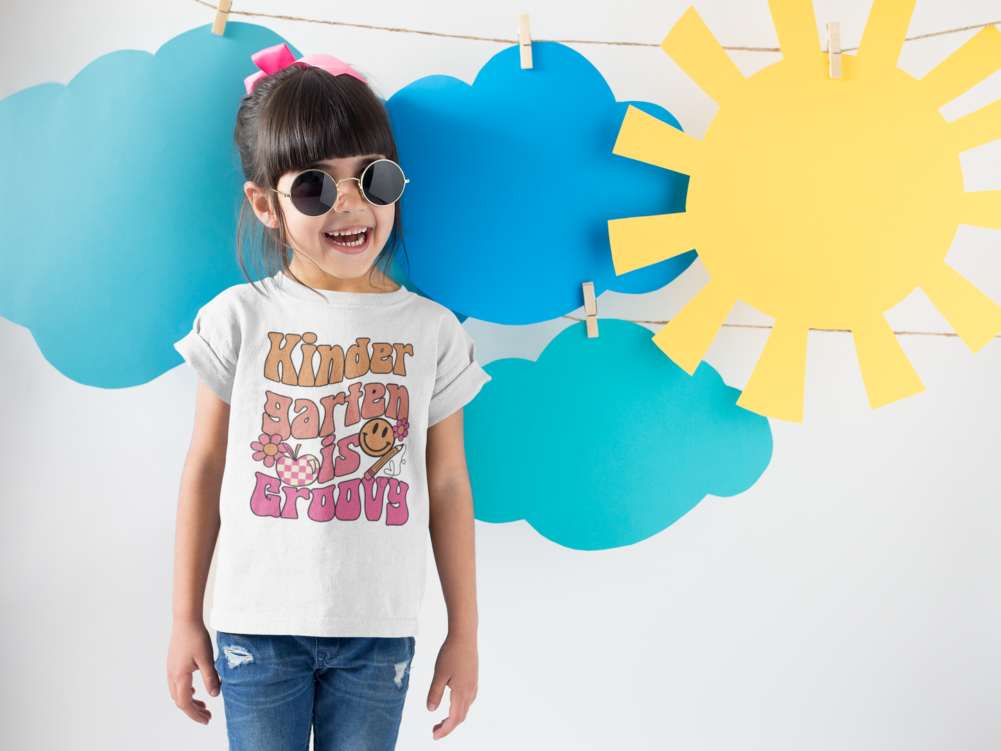 Kindergarten is Groovy PNG Digital Download Design File