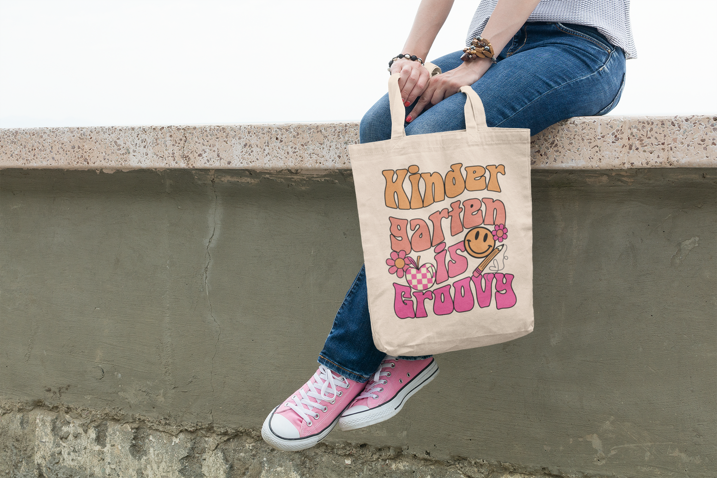 Kindergarten is Groovy PNG Digital Download Design File