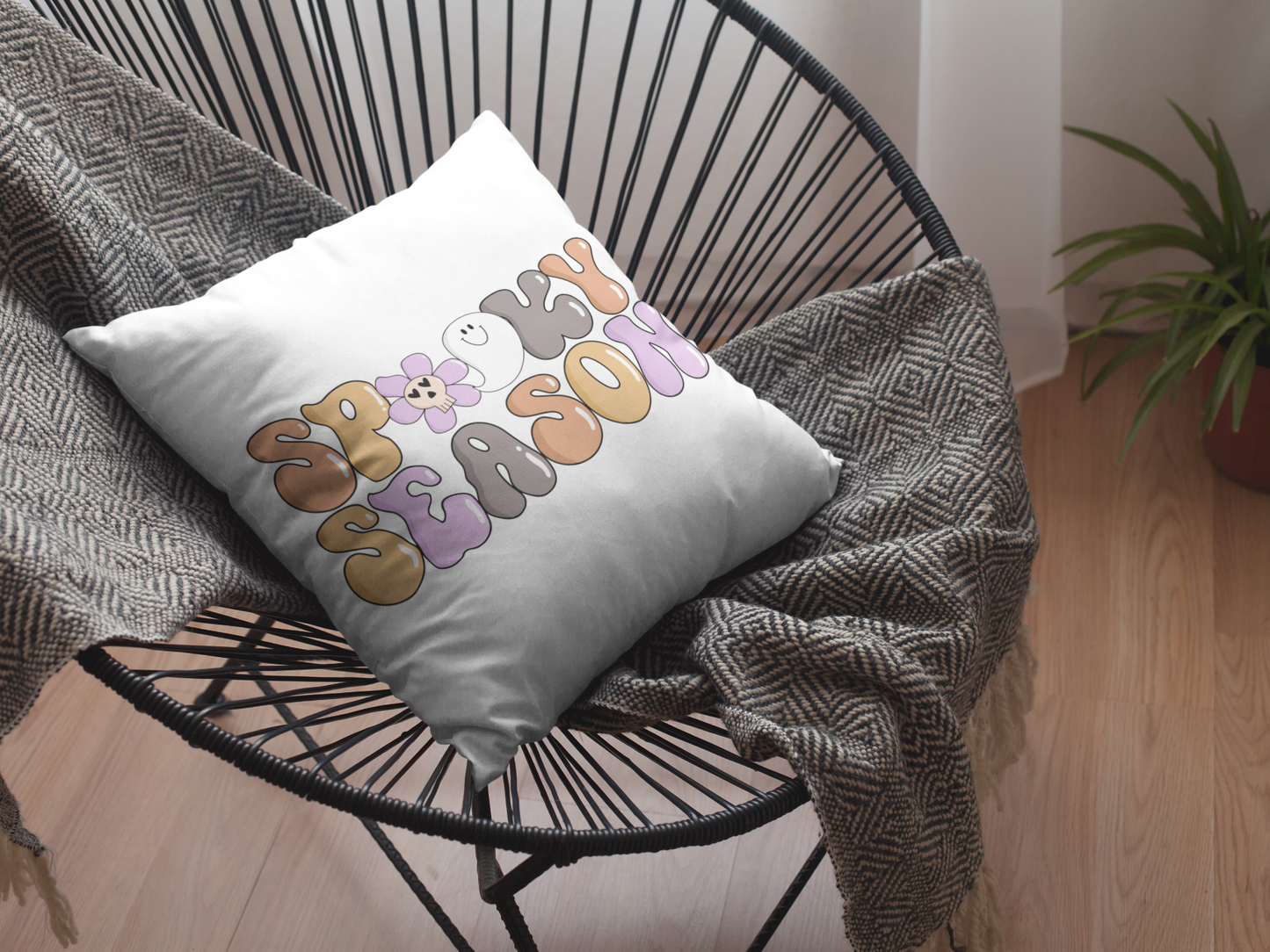 Spooky Season Pillow Sublimation SVG
