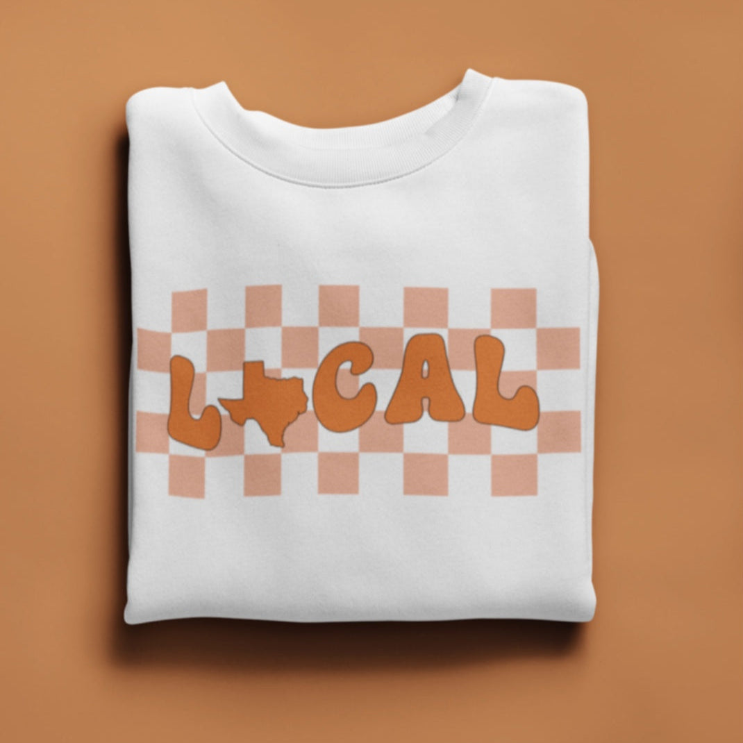 Texas Retro Checkerboard SVG Digital Download Design File