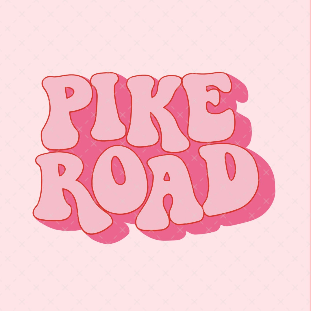 Pike Road Alabama Pink Retro SVG Digital Download Design File