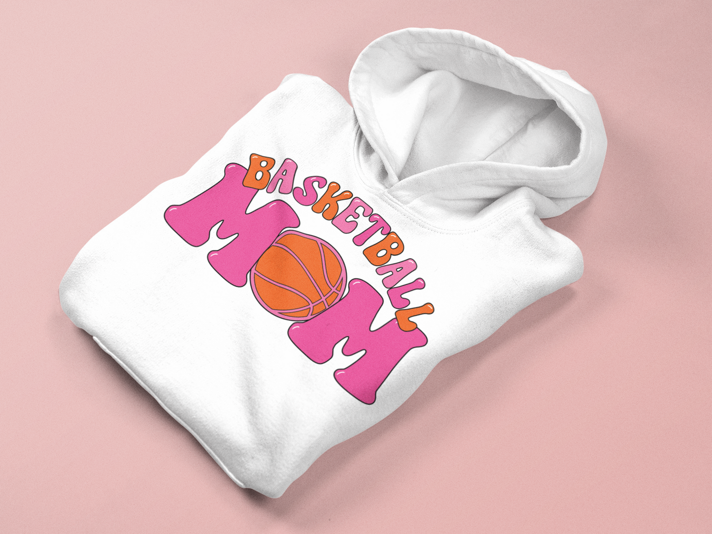 Basketball Mom Hoodie Design SVG Print DTF