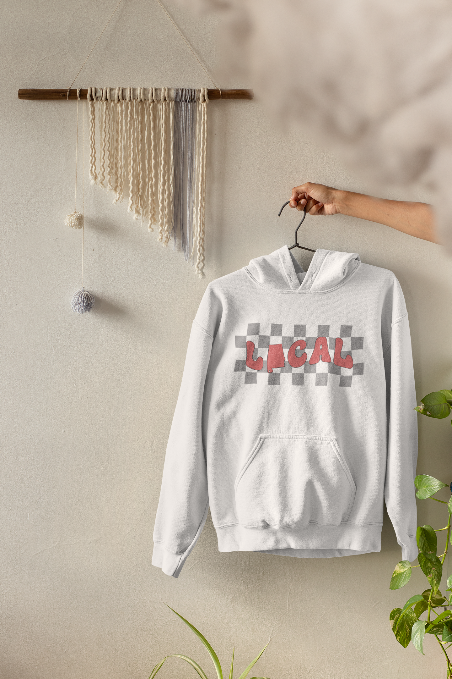 Local Alabama Hoodie Design Retro Groovy Football SVG