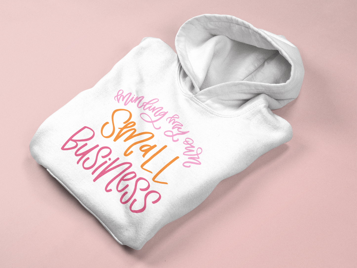 Minding My Own Small Business Handlettered SVG Digital Download Design File