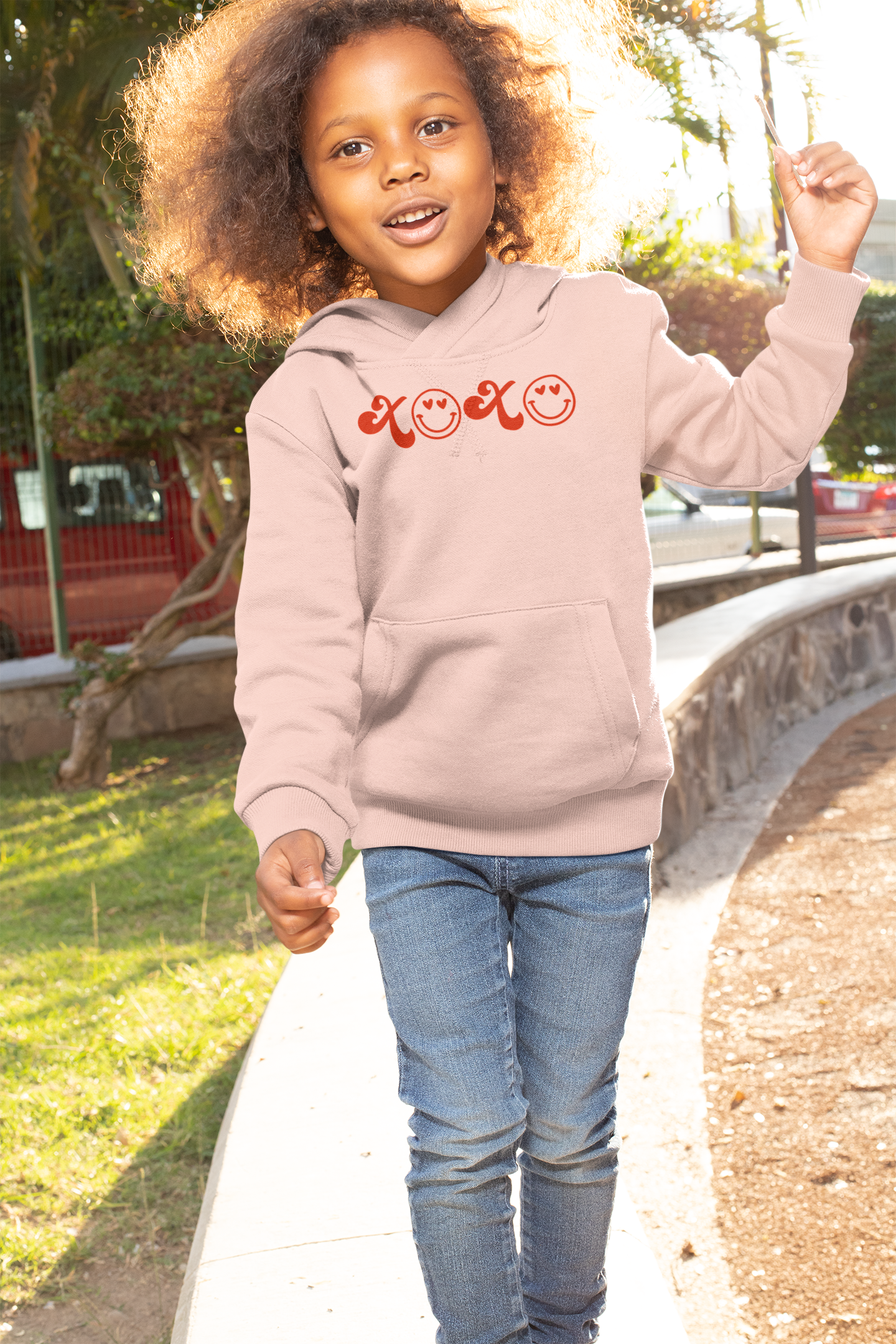 XOXO Happy Face Digital Download Design File