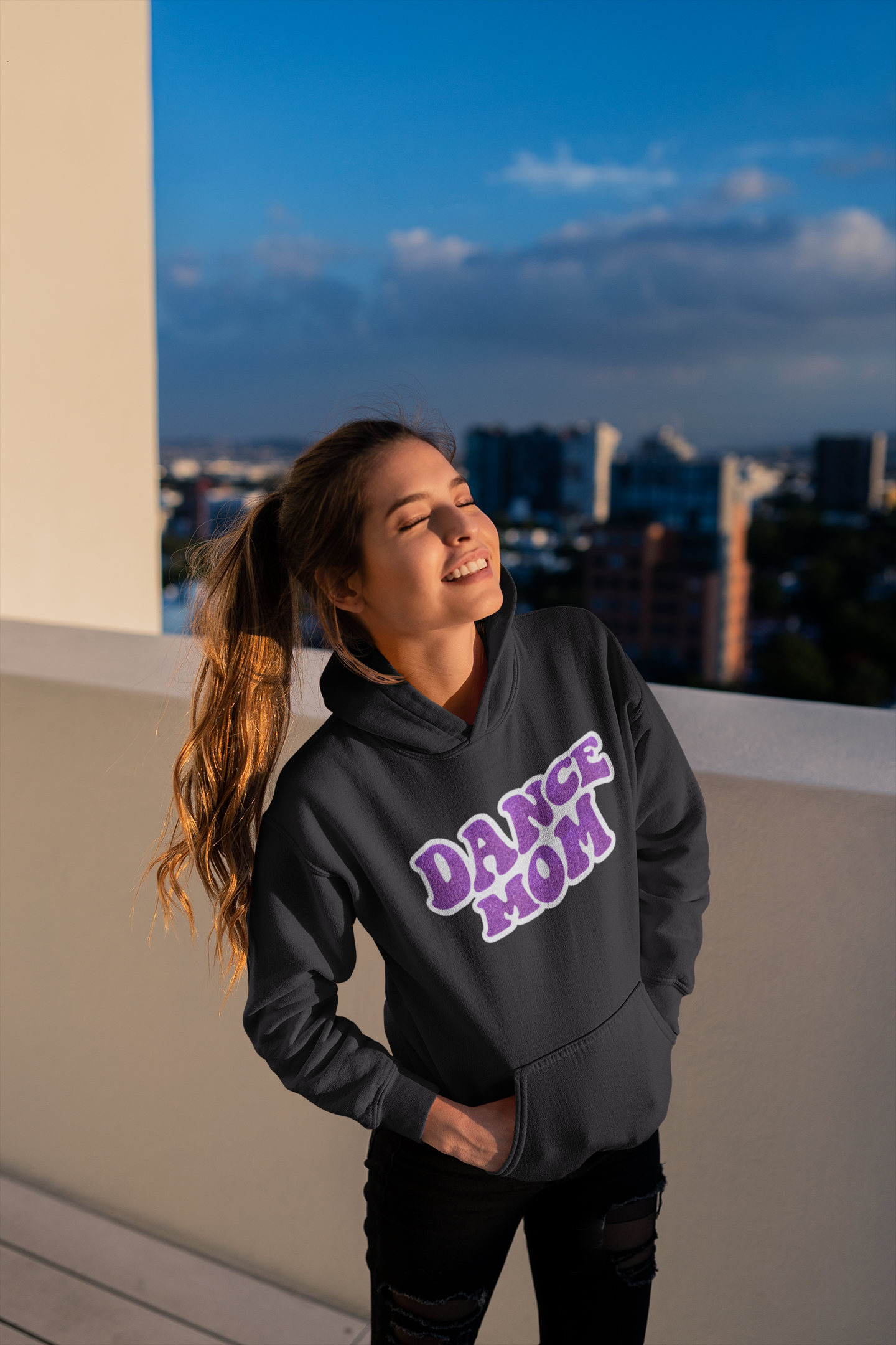 Dance Mom Hoodie Shirt SVG DIY Glitter Vinyl