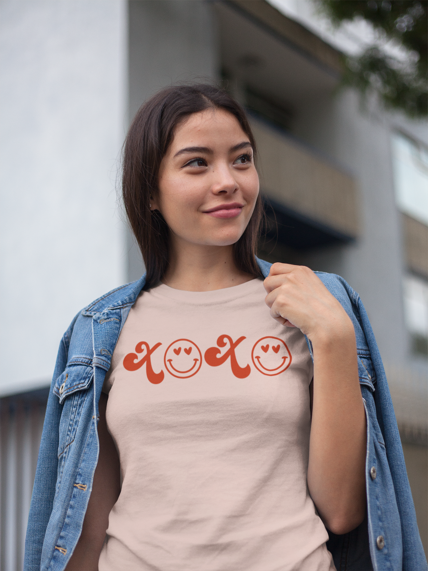 XOXO Happy Face Digital Download Design File
