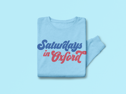 Saturdays in Oxford Ole Miss SVG Digital Download Design File