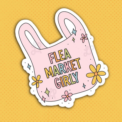 Flea Market Girly PNG Digital Download Design File