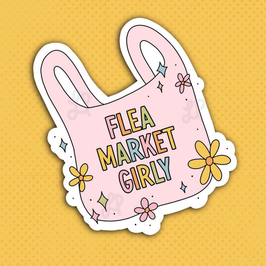Flea Market Girly PNG Digital Download Design File